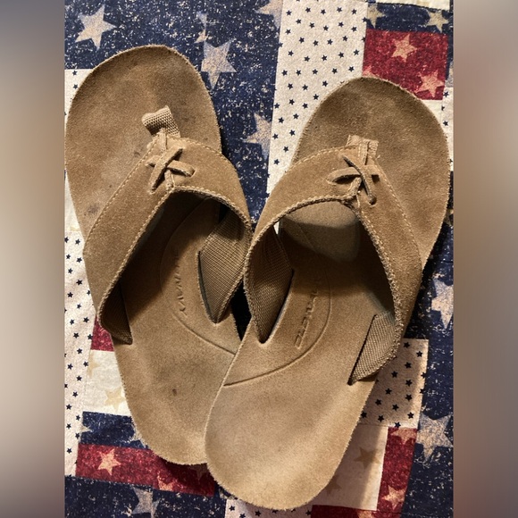 Old Navy  sandals Shoes - Old Navy women’s suede type sandals. 6 1/2-7. Not wore much. Good condition.